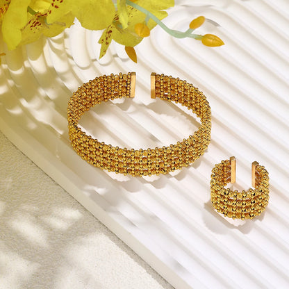 Handmade Woven Beaded Bracelet