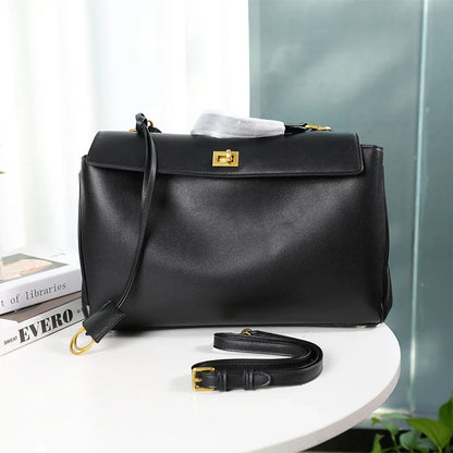 Large Capacity PU Leather Tote Bag