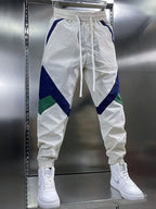 Loose Patchwork Harem Pants