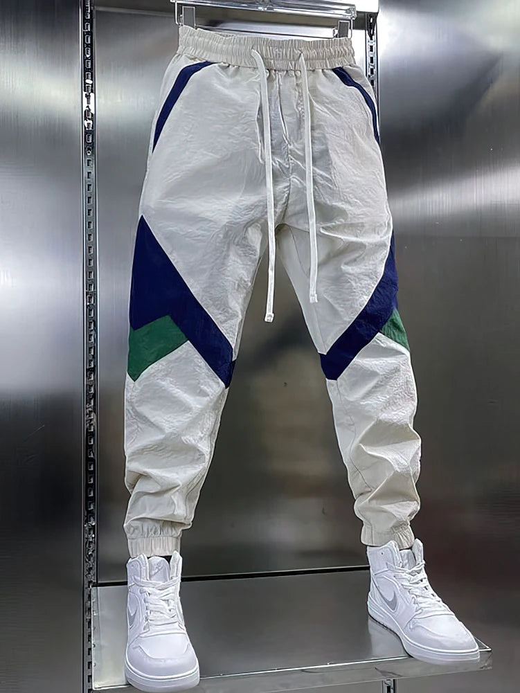 Loose Patchwork Harem Pants