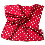 Dot Print 50cm Square Scarf