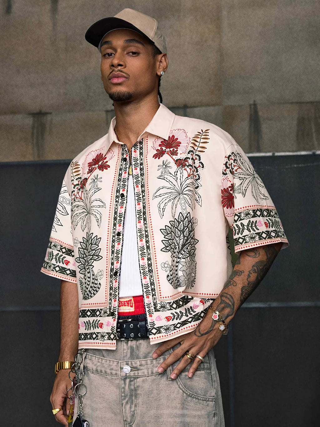 Floral Casual Summer Shirt