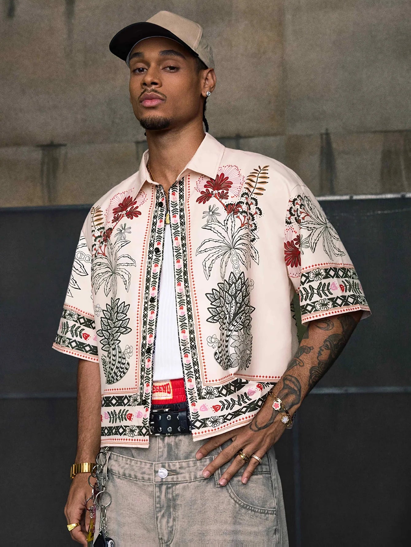 Floral Casual Summer Shirt