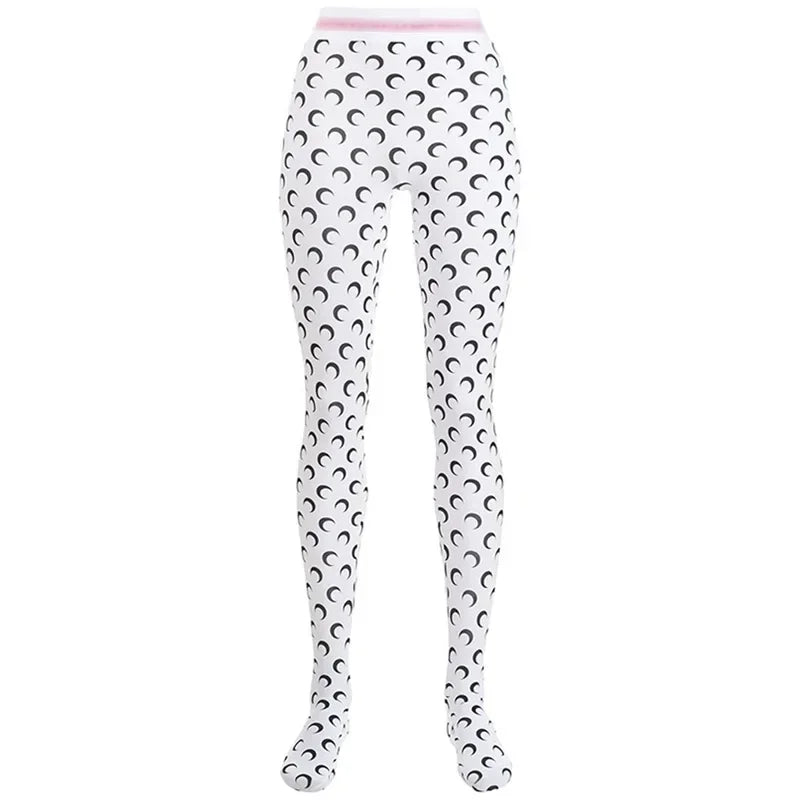 Thin Seamless Printed Leggings