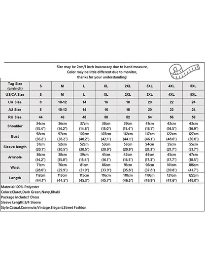 Elegant A-Line V-Neck Dress