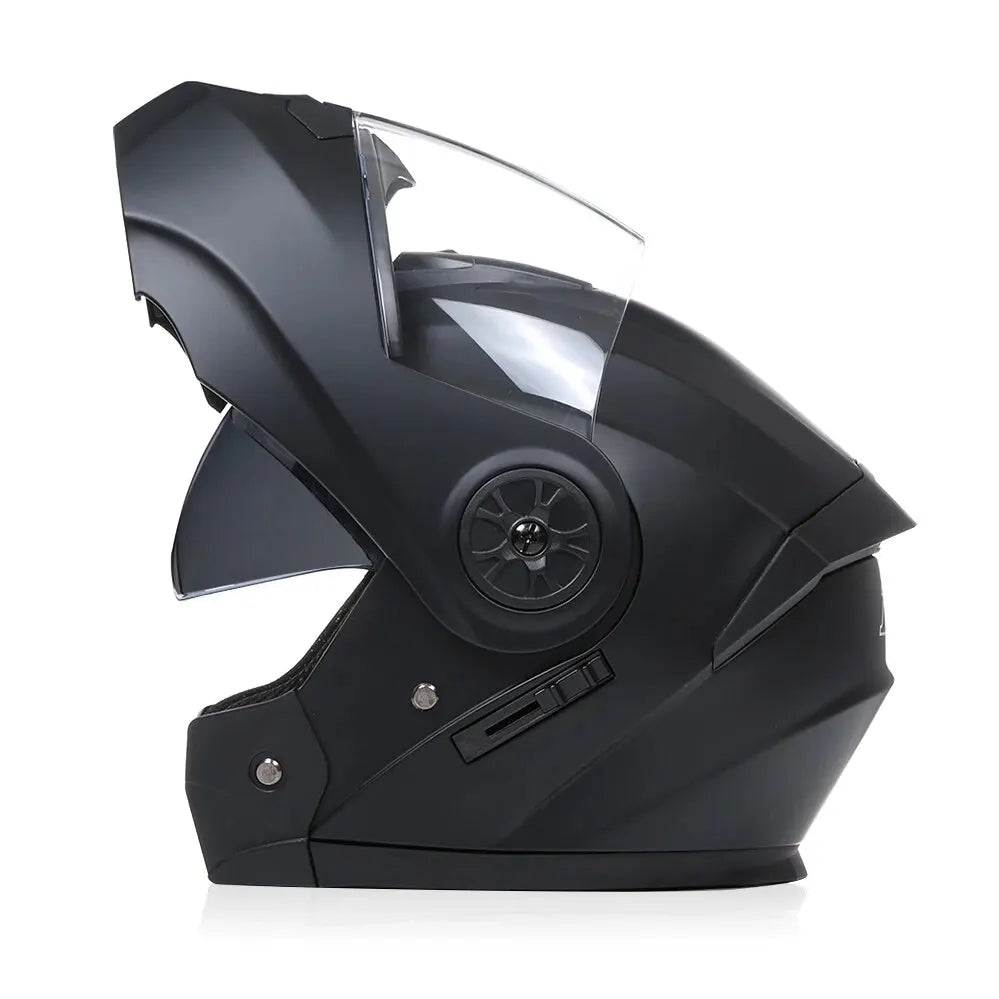 Dual Lens Flip Up Motorcycle Helmet