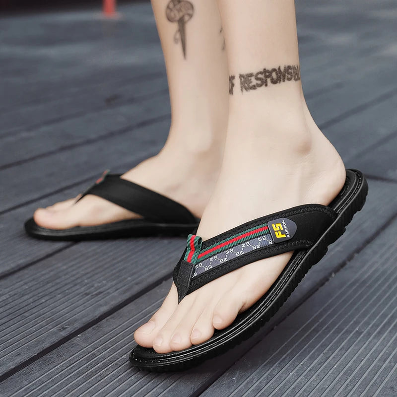 Slip-On Anti-Slip Beach Flip-Flops