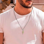Vnox Lightning Pendant Necklace