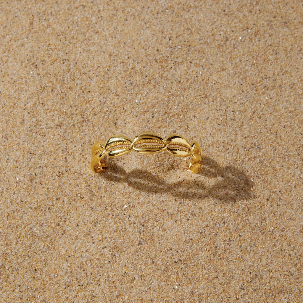 Gold Geometric Bangle Bracelet
