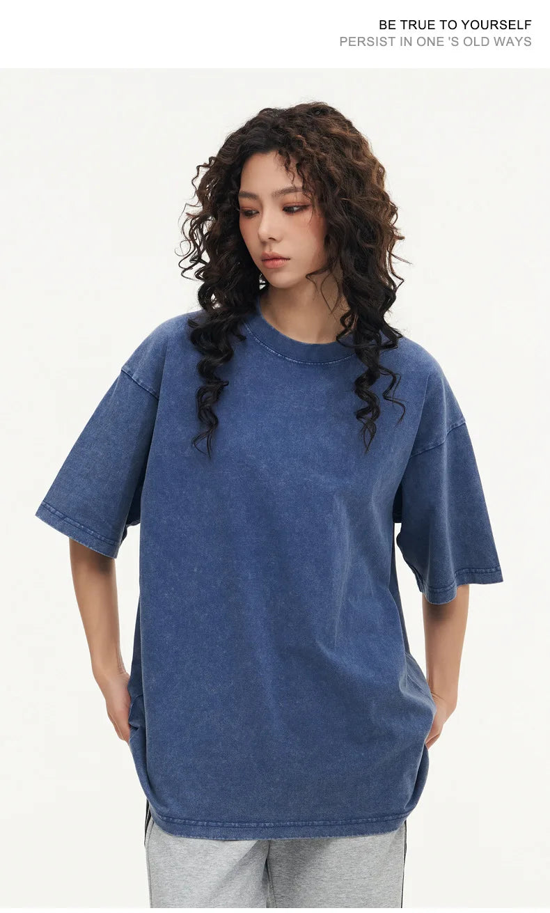 Knit Solid Crew Neck True-To-Size Fit T-Shirt