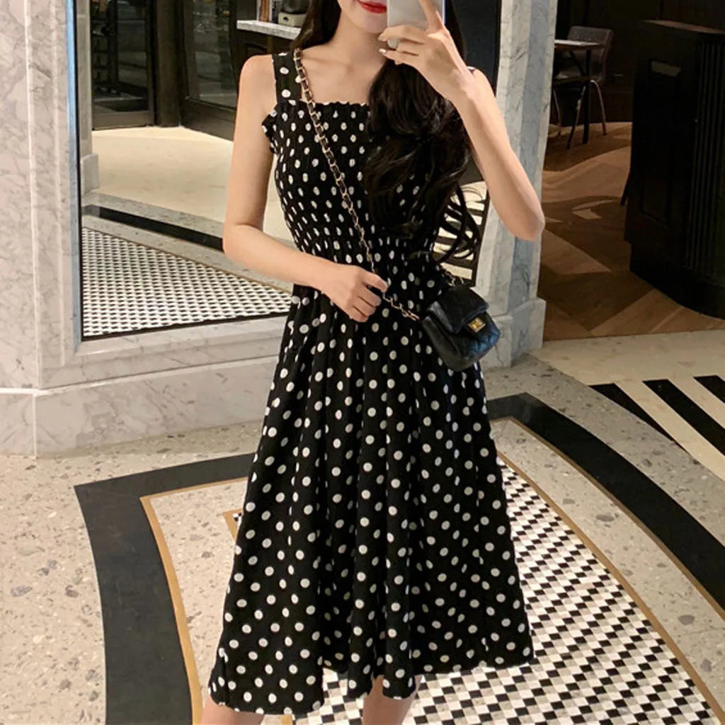 Summer Polka Dot Dress