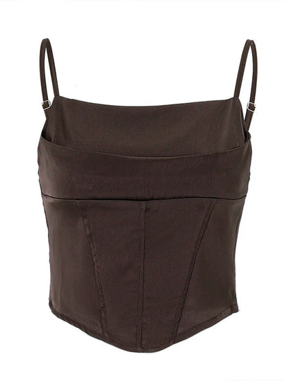 Stylish Backless Tank Top