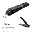 Black Nail Clippers Stainless Steel