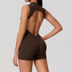 High Waist Scrunch Sports Jumpsuit