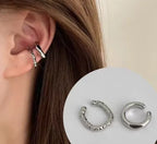 Crystal Clip Ear Cuffs