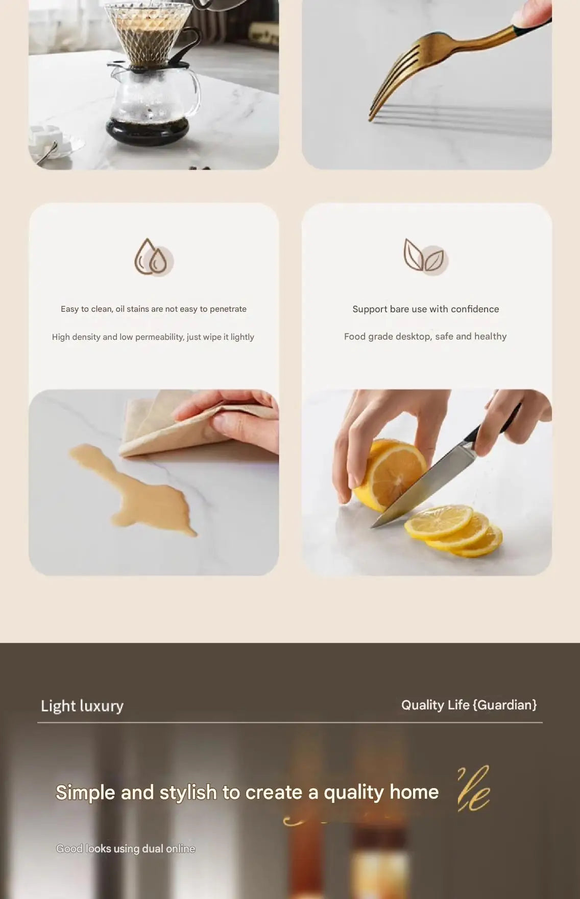 Modern Oval Coffee Table