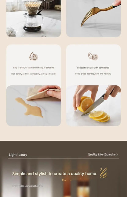 Modern Oval Coffee Table