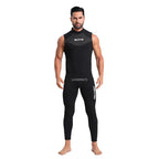 Sleeveless Freediving Neoprene Wetsuit