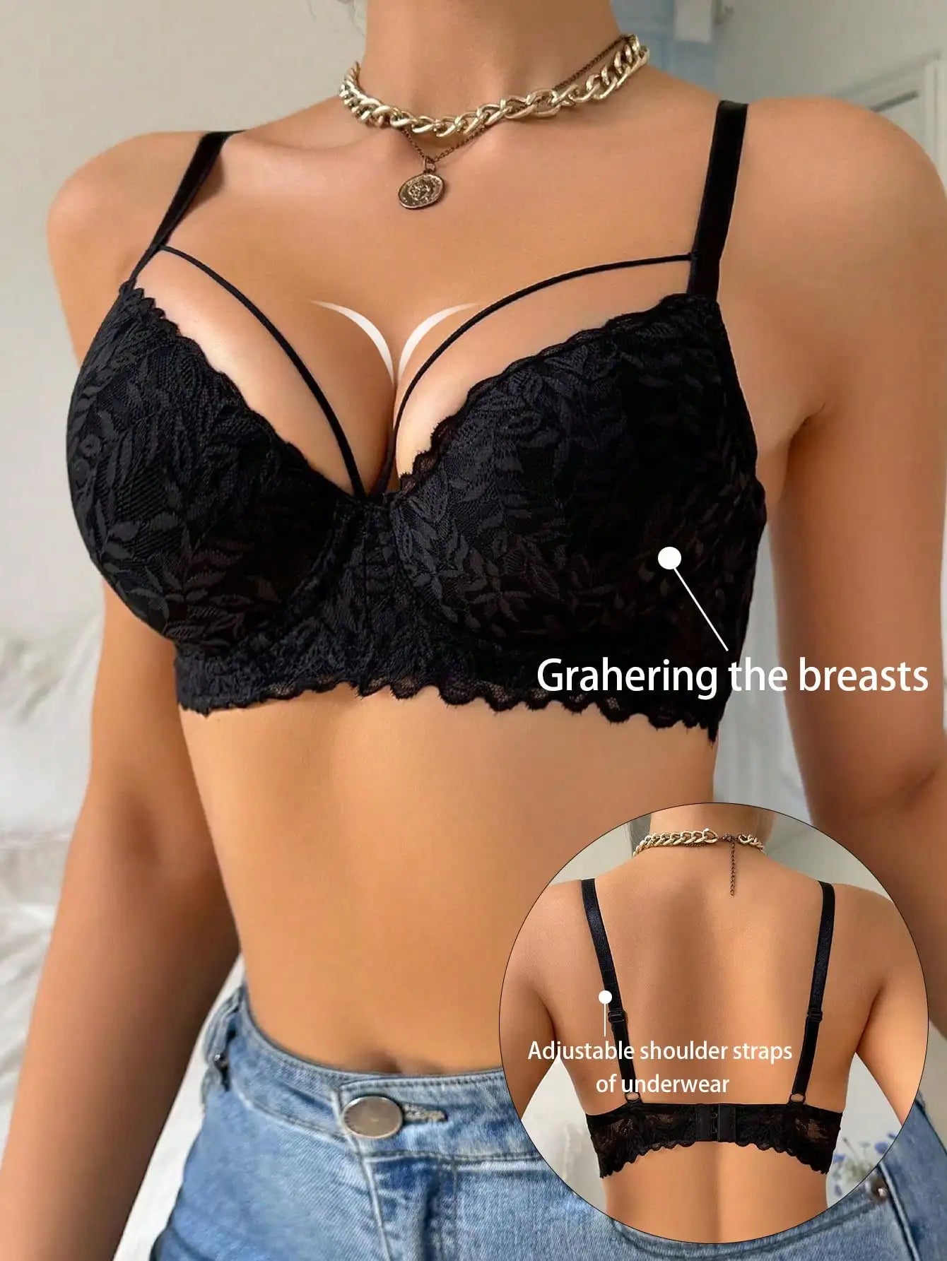 Underwire Anti-Sagging Bra