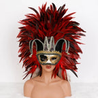Feather Masquerade Party Mask