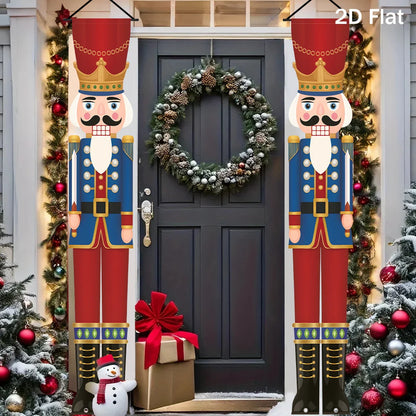 Christmas Nutcracker Door Banner
