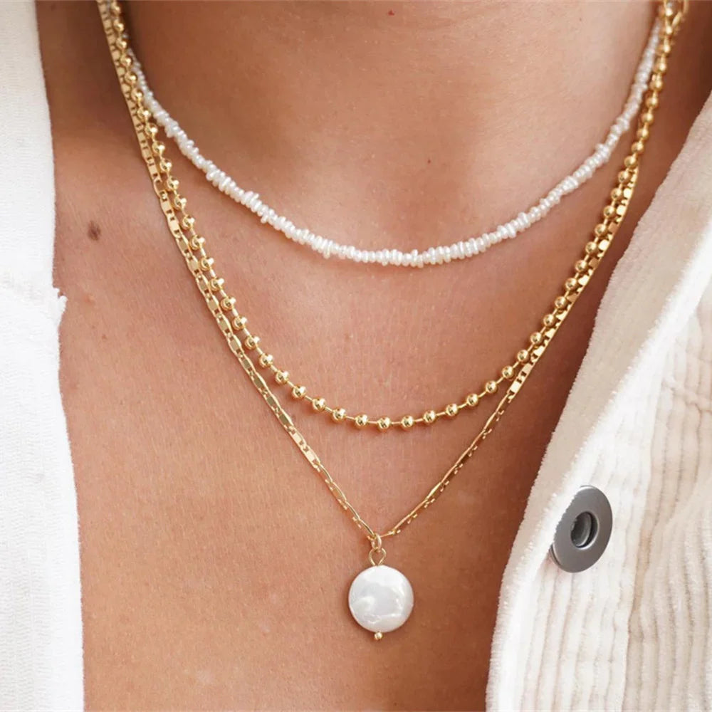 Multilevel Hip Hop Necklace