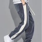 Corduroy Loose Sports Pants