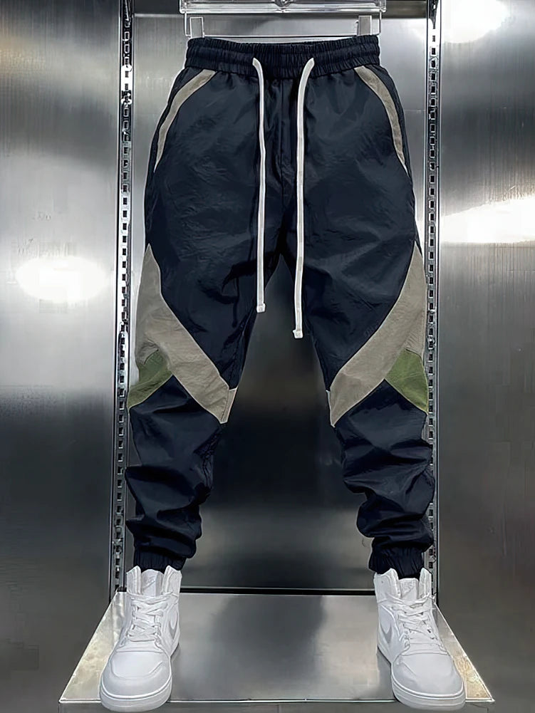 Loose Patchwork Harem Pants
