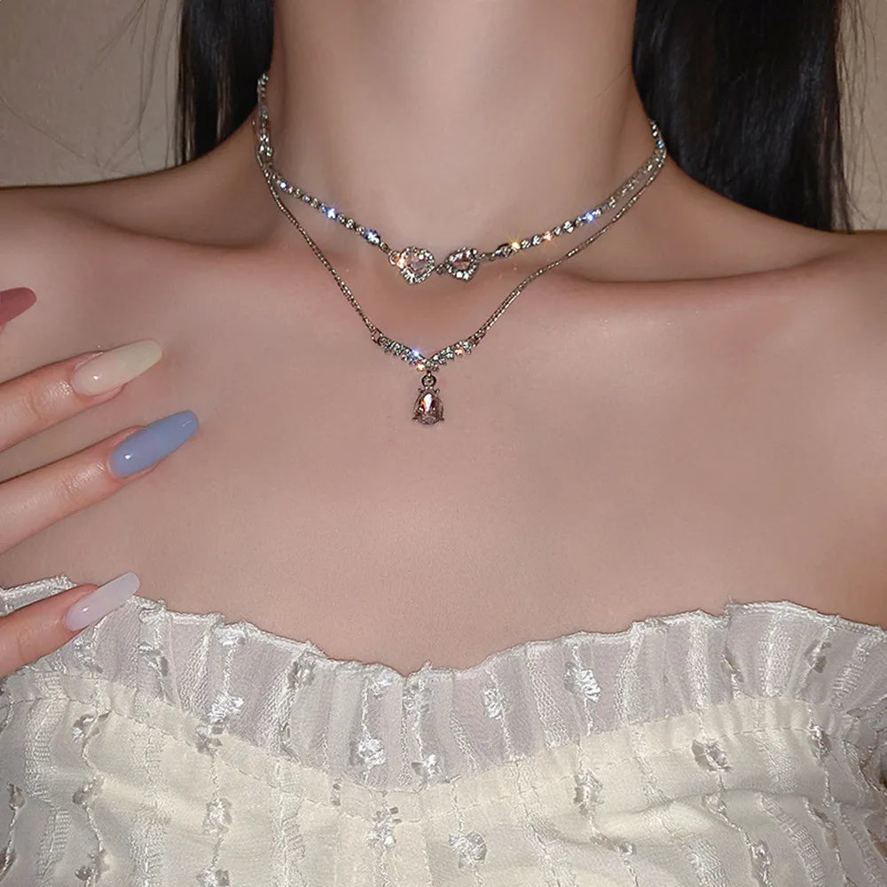 Insect Pendant Snake Necklace