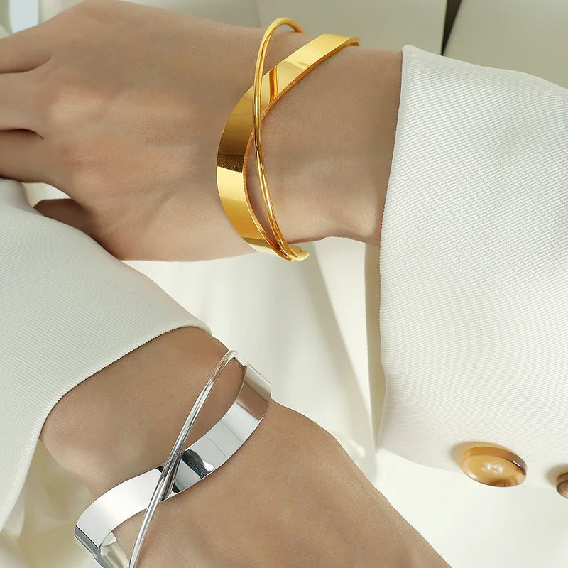 Geometric Link Reminder Bracelet