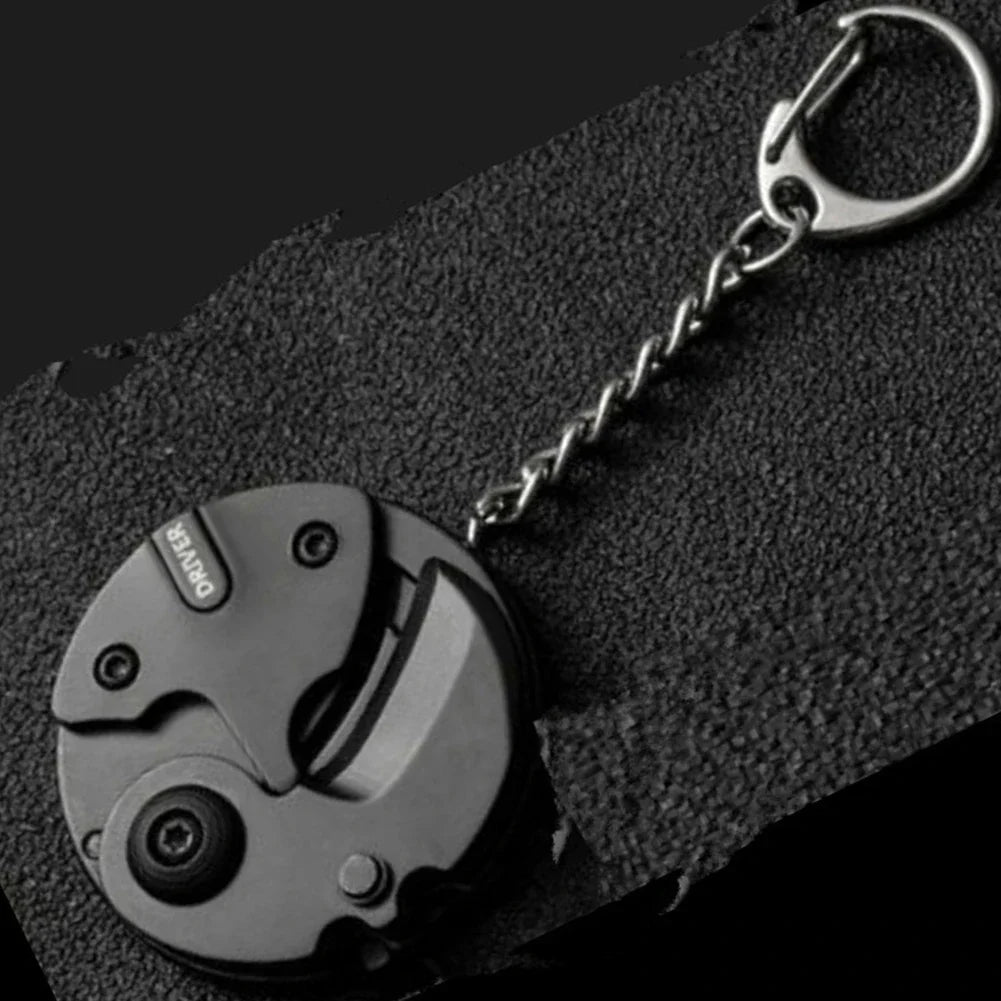 Multifunctional Keychain Screwdriver Tool