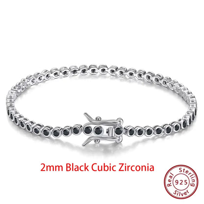 Sterling Silver Tennis Bracelet