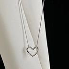 Zircon Clavicle Chain Necklace