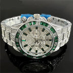 DITALING Rainbow Diamond Quartz Watch