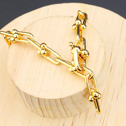 Simple Style Chain Bracelet
