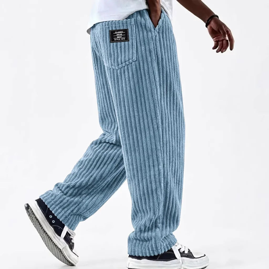 Corduroy Knit Casual Pants