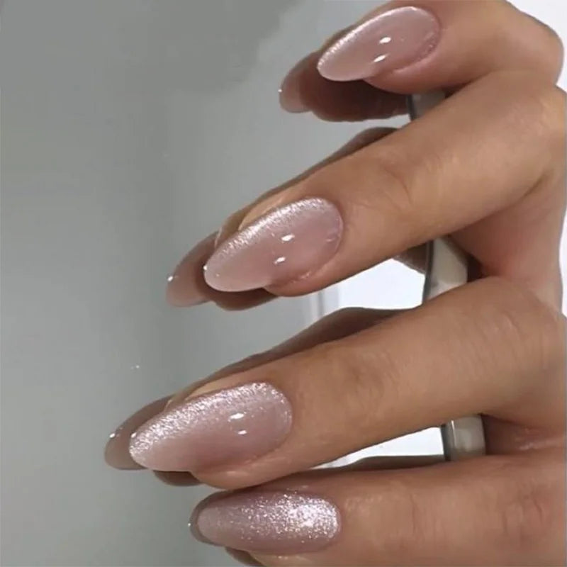 Mid-length Almond Fake Nail Tips