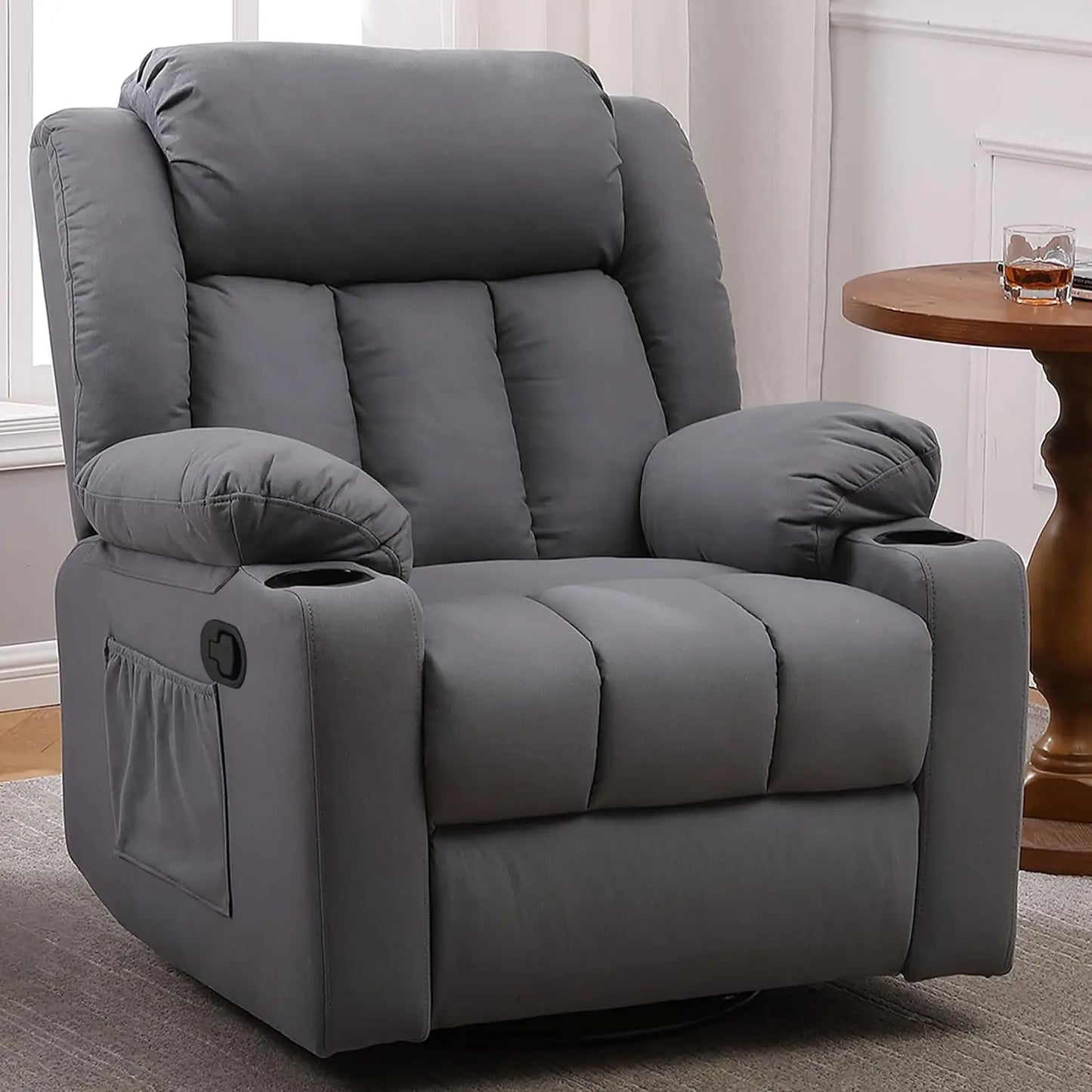 Cozy Manual Recliner Sofa