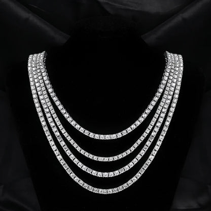 Iced out tennis chain