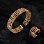 Handmade Woven Beaded Bracelet