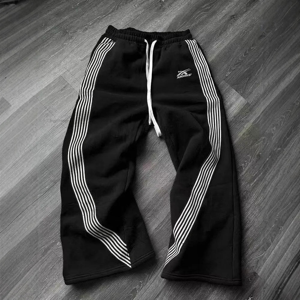 Fleece Lined Straight Leg Trousers