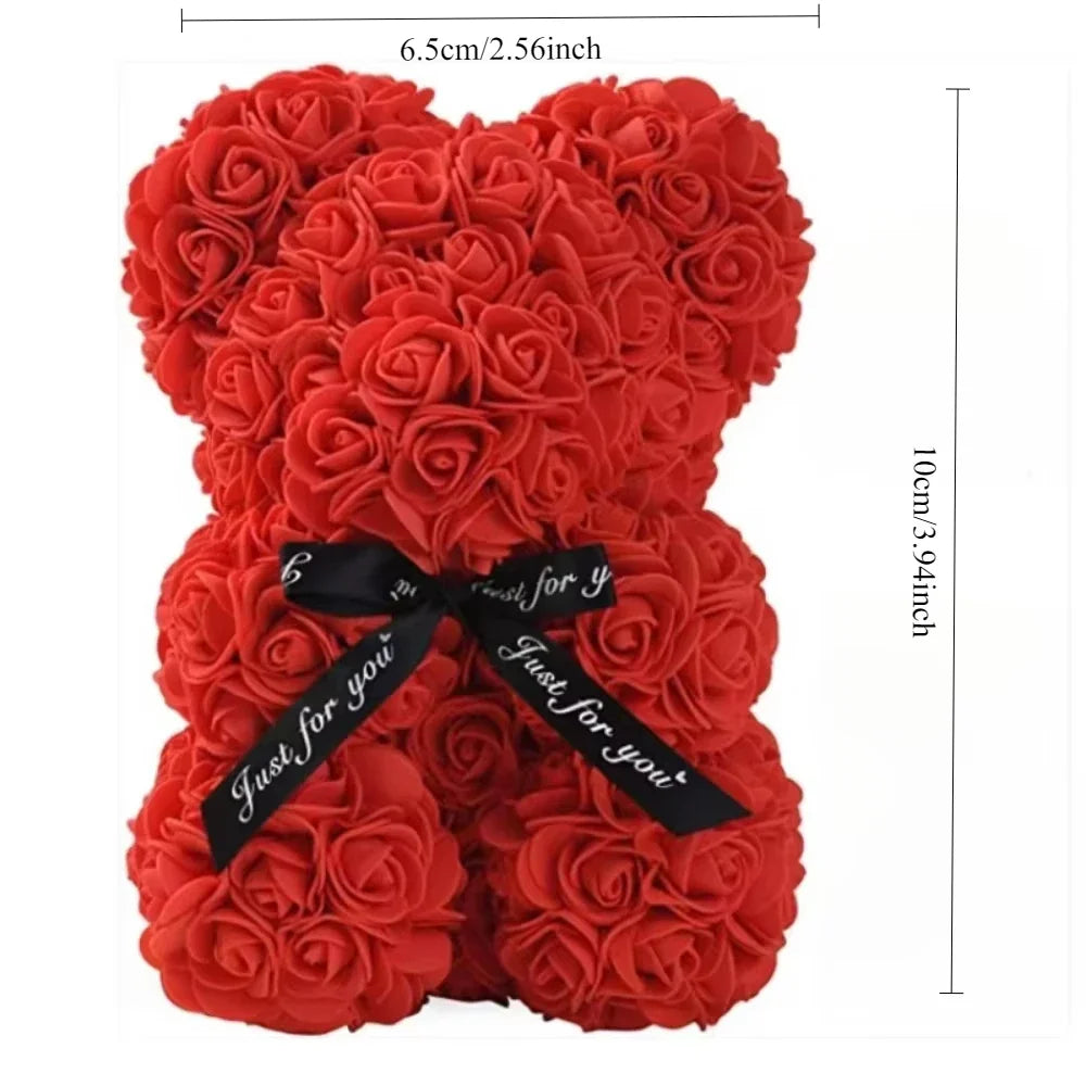 Eternal Rose Teddy Bear
