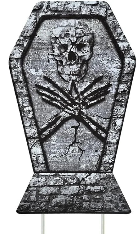 Skeleton Tombstone Yard Signs