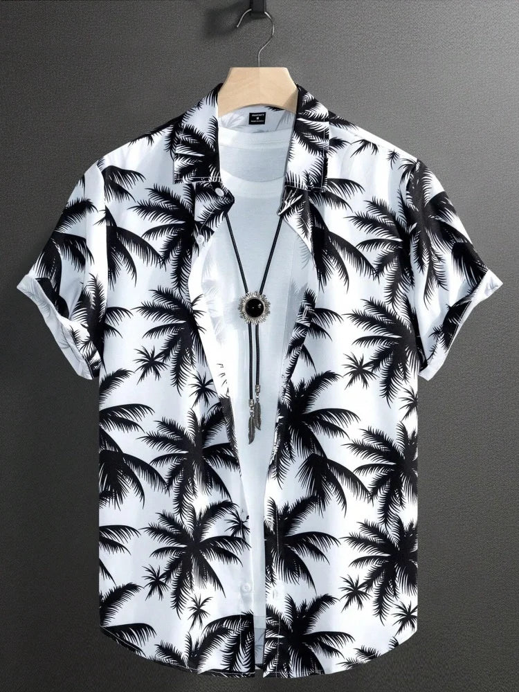 Beach Print Casual Shirt