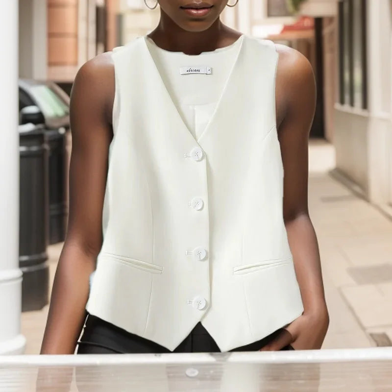 Women’s Simple Streetwear Vest