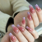 set Medium long fake nails