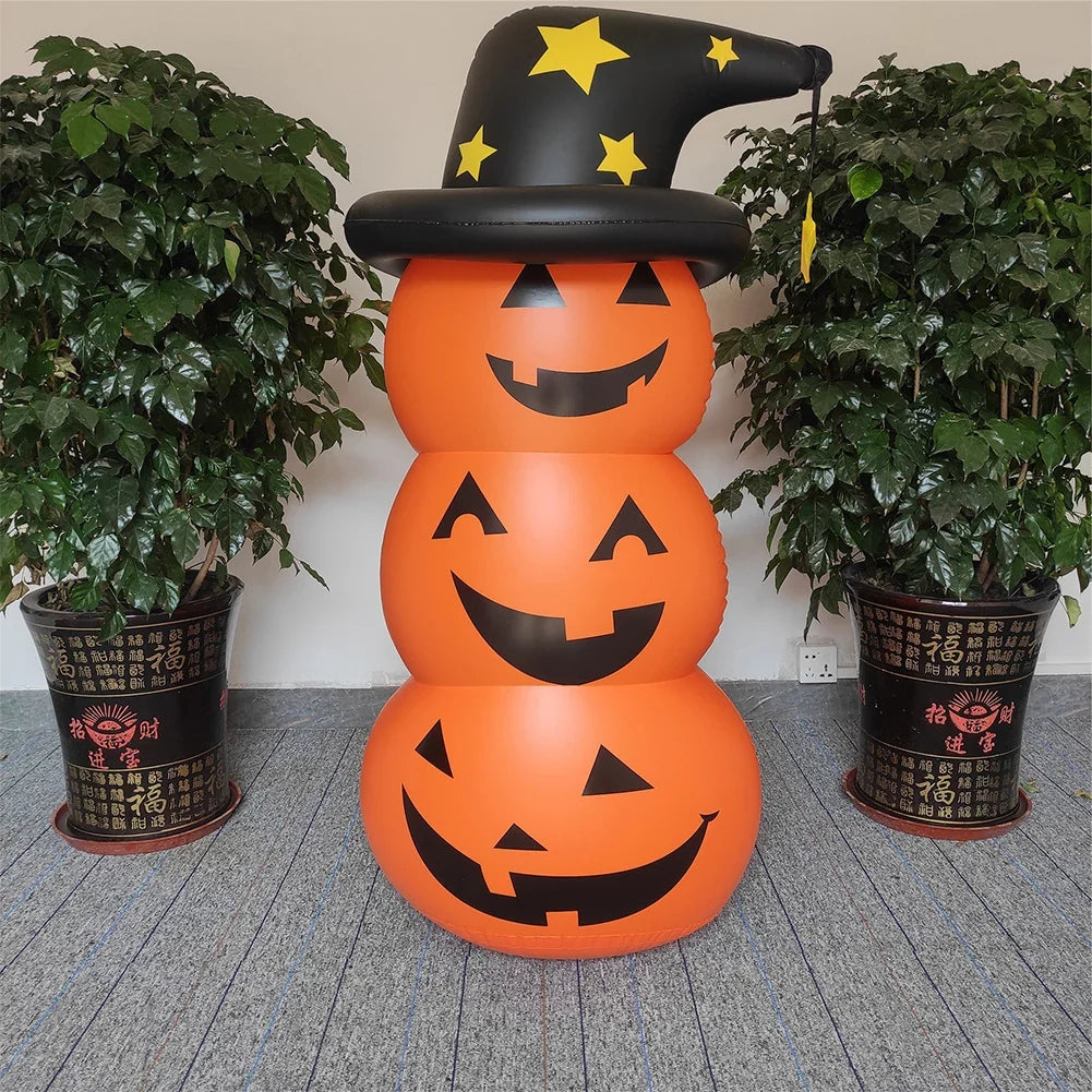 Inflatable Standing Pumpkin Ghost