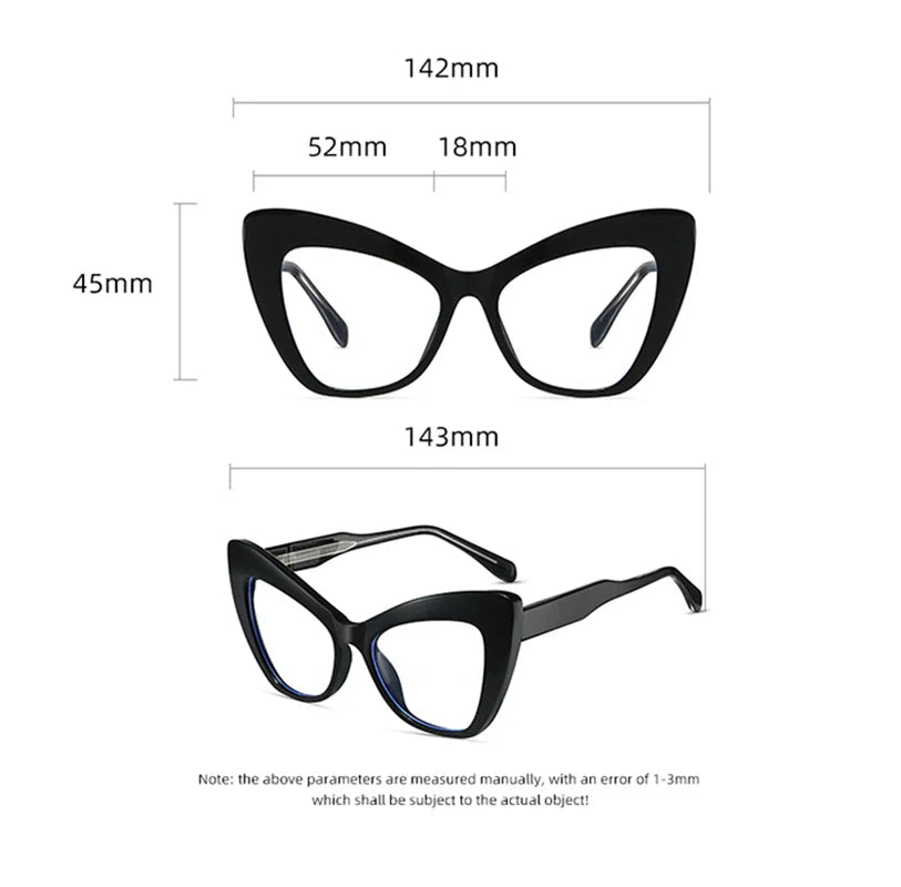 Cat Eye Progressive Reading Glasses