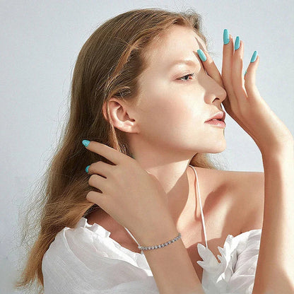 Sterling Silver Tennis Bracelet