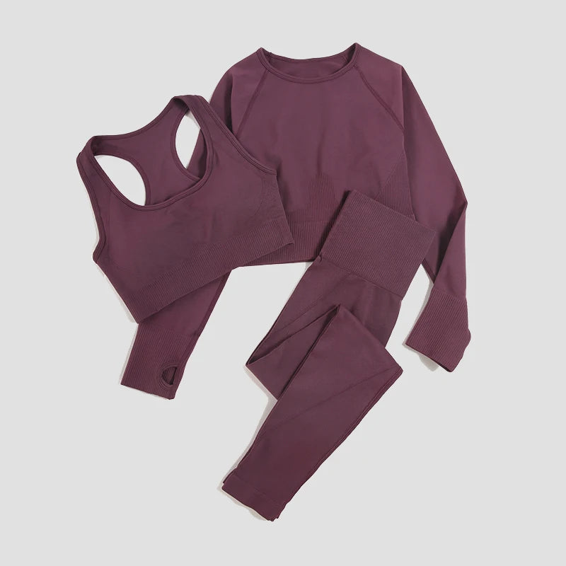 Seamless 2/3-Piece Yoga Set
